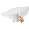 SONNO+ Federa per Cuscino Antireflusso Adulti, federa bianca a forma di cuneo, misura base 70x70 cm x altezza massima 24 cm (SOLO Federa di Ricambio)