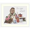 Merejka - Kit punto croce, in cotone, multicolore, 26 x 21 cm