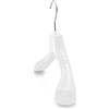 Kiroplast 12 Grucce Appendiabiti Spalla Estendibile per Camicie Magliette Giacche Plastica Salvaspazio Appendini Stampelle Ometti Grucciola (Bianco)