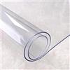 SDAFDPro Tovaglie Rettangolari Trasparenti, Copertura Per Tavolo Impermeabile Antiolio, Spessa 1 mm 1.5 mm 2 mm 3 Mm Tovaglia Trasparente Rettangolare Per Tavolo Casa Hotel(Color:3mm,Size:60x60cm)