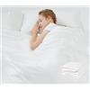 Windfromort Lenzuola Usa e Getta da Viaggio Set - Lenzuola Usa e Getta, Tessuto Non Tessuto, Igienico e Leggero, Ideale per Hotel, B&B e Campeggio (Lenzuolo, Copripiumino, Federa) (Bianco)