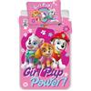 BrandMac ApS Paw Patrol Girl Pup Power Copripiumino Neonato 100x135 + Federa