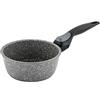 Barazzoni, Linea induction facile plus, Casseruola 1 manico ø16 cm, manico staccabile, Made in Italy