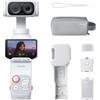 Insta360 Luna Ultra Pack Endurance Bianco- Videocamera per vlog 8K con due obiettivi Leica, zoom 12x, sensore da 1, touchscreen rimovibile da 2, triplo chip IA, videocamera gimbal tascabile per vlog