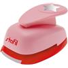 Stafil Perforatore a Stella Misura XL, Ø 47 mm, Fustella per Carta e Gomma EVA per Scrapbooking e Lavoretti Creativi