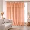 HOME LINGE PASSION Tenda in 100% garza di cotone 180 x max 300 cm (regolabile) rosa salmone