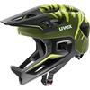 uvex React jr. fullface - Casco de Bicicleta Ligero para niños - Ajuste de Talla individualizado - Forro Interior Lavable