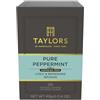 Taylors of Harrogate Pure Peppermint - Tisana - Infuso senza caffeina leggero e delicato - Menta piperita - 20 bustine