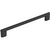 Amerock Versa BP55532FB - Maniglia per armadio da centro a centro, 256 mm, colore: nero opaco