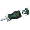 Bosch Stubby Ratchet Screwdriver with 6 Bits