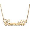 RONKAH Collana con ciondolo personalizzato con nome personalizzato con cuore collana personalizzata miglior regalo per le donne Natale San Valentino festa della mamma compleanno AU