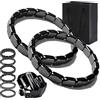 Generico 2026 Bracciale in Ematite Uomo, bracciale ematite uomo, Braccialetto Regolabile in Ematites Magnetica, Favorisce Naturalmente Il Metabolismo E Ripristina La Vitalità (2, A)