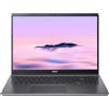 Acer Chromebook Plus 516 (16", 256 GB, 16 GB, DE, Intel Core 5 120U), Notebook, Grigio