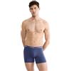 Sloggi Women's Men Start Short C2P Box Briefs, Blue Combination, 4 (Confezione da 2), Combinazione Blu, 4