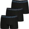 Athena Micro Lf78 Biancheria Intima Uomo, Nero Cintura Blu/Nero Cintura Arancione/Nero Cintura Blu, M