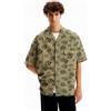 Desigual Maglietta Cam_Ben Uomo, Verde, L