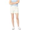 Amazon Essentials Pantaloncini Chino Cachi a Vita Media vestibilità Aderente, Interno Gamba 13cm (Disponibili con Taglio Dritto e Curvy) Donna, Crema, 54
