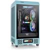 THERMALTAKE Case ThermalTake The Tower 200 Mini-Tower Vetro Temperato Turchese