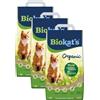BIOKATS Biokat's Lettiera Agglomerante Organic KIT 3X10L