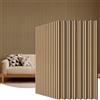 TONOR Pannelli Fonoassorbenti in Legno,120x60-5.76㎡, 8 Pezzi, Rovere | Pannello Decorativi Mdf, Decorazioni Parete Interni, Boiserie Parete per Studio, Stanza, Camera da Letto, tv pareti
