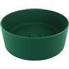 Parama Lavabo da Appoggio Tondo 37,5x37,5x13,5 in Ceramica Colore Verde Opaco mod. Tirreno