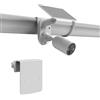HOLACA Staffa compatibile con telecamera di sicurezza Tapo C660, C615F, C645D, C402, C403, C460, C425, C630, C411, C610, TC82, TC90, TC85, C545D e pannello solare A201, montaggio grondaia