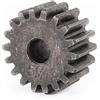Ruilogod Modulo grigio 8mmx30mmx15mm 1.5 18 denti in metallo dritto rubinetto