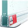 STEIGNER Guarnizione doccia 130 cm UK14 (1 pz.) - Guarnizione box doccia verticale per docce angolari o pentagonali con porta 6-8 mm - Colore: trasparente - Protezione contro le perdite, Impermeabile