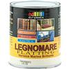 DURIPLASTIC Durilux Legnomare Flatting Vernice Sintetica Lucida per Legno Litri 2,5 Ambienti Marini Applicabile a Pennello Rullo o Spruzzo