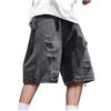 Bauzuoyo Pantaloncini da uomo corti baggy jeans Y2K oversize, jeans hip hop, skater, jeans, pantaloncini in denim, bermuda estivi, streetwear, pantaloni corti casual da jogging, M