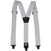 Olata Bretelle da Uomo a Y, Senza Metallo, Clip in Plastica, 40 mm | Bretelle a Y da 40 mm senza metallo con clip in plastica; regolabili per viaggio, lavoro e uso quotidiano.