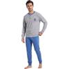 o-day De Fonseca Pigiama Uomo Cotone Lungo Leggero Maniche Lunghe Pantalone
