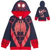 Marvel Bambini Spidey e i suoi incredibili amici felpa con cappuccio vestire giacche con zip Miles Morales Ghost Spider o Spidey
