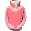 Jiumaocleu Invincible Cosplay Costume Felpa con cappuccio, Mark Grayson/Omni Man/Atom Eve Cosplay Felpa Pullover Casual Sciolto Manica Lunga Top Unisex