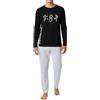 In One Clothing - Pigiama lungo da ragazzo, morbido jersey singolo in 100% cotone