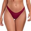 RELLECIGA Moda Mare Donna Slip High Cut Thong Bikini Tanga Bottom