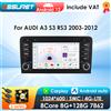 OSSURET 2Din Android 12 CarPlayAI Voce Carplay Android Auto Radio Per Audi A3 8P 2003-2011 S3 RS3 Auto Multimedia GPS 4G autoradio