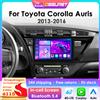 OSSURET Lettore GPS multimediale per auto Android 14 2Din per Toyota Corolla Auris 2013-2016 Carplay 4G Schermo intelligente autoradio 360Camera