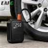 EAFC Gonfiatore elettrico ricaricabile per gonfiaggio pneumatici portatile 150PSI per pompa di gonfiaggio per palloni da calcio con compressore d'aria digitale per bicicletta per auto