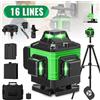Lpnove Livella Laser 3D 4D a 12 16 Linee 3 ° Strumento di livellamento verticale e orizzontale con batteria ricaricabile USB a livellamento automatico rapido