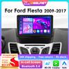 OSSURET Autoradio CarPlay Android Auto per Ford Fiesta 2009 - 2017, Sistemi Intelligenti GPS, Stereo Multimediale 2Din, Autoradio 360 ° Fotocamera