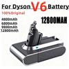 Nuova Batteria Originale agli Ioni di Litio 21.6V 12800mAh per Aspirapolvere Dyson V6 Dc58 Dc59 Dc62 Dc74 Sv09 Sv07 965874-02