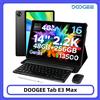 DOOGEE Tab E3 Max Tablet PC 14'' Schermo 2.2K 48GB 256GB Batteria Grande 13500mAh Helio G100 16MP Gemini AI Android 16 Smart Pad