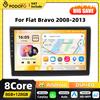 Podofo Qualcomm Snapdragon Carplay 2DIN Lettore Multimediale Android per Auto per Fiat Bravo 2008 2009-2013 Navigazione GPS WIFI FM RDS