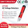UNI-T UT12D Tester di tensione CA Rilevatore Indicatore senza contatto Matita Stick 24V-1000V Misuratore di sensori di luce a LED di energia elettrica