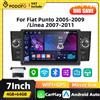 podofo Autoradio Podofo 9" 2Din con Carplay per Fiat Punto 2005-2009 Linea 2007-2011, Lettore Multimediale Android Auto con GPS, WiFi, FM/RDS, DSP