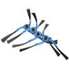 ZAMETTER Confezione da 4 spazzole laterali di ricambio per robot aspirapolvere Samsung VC-RM72VR VC-RM96W VC-RM84V VC-RM52VR VC-RM94W VC-RM72VS VC-RM72VG setole nere in nylon