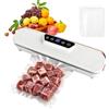 Oskuglin Macchina Sottovuoto 120W, 50 Sacchetti (Bianco)