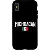 Michoacan Mexico Gifts Custodia per iPhone X/XS Michoacan - Bandiera del Messico Heritage Pride