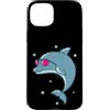 Dolphin Toothed whale Sea Water Marine F Custodia per iPhone 15 Plus fresco Delfino nel Mare Mammifero Animale